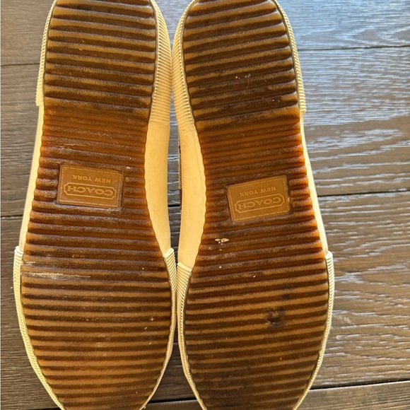 Coach Brown Signature Sneakers 7.5 - Picture 6 of 11